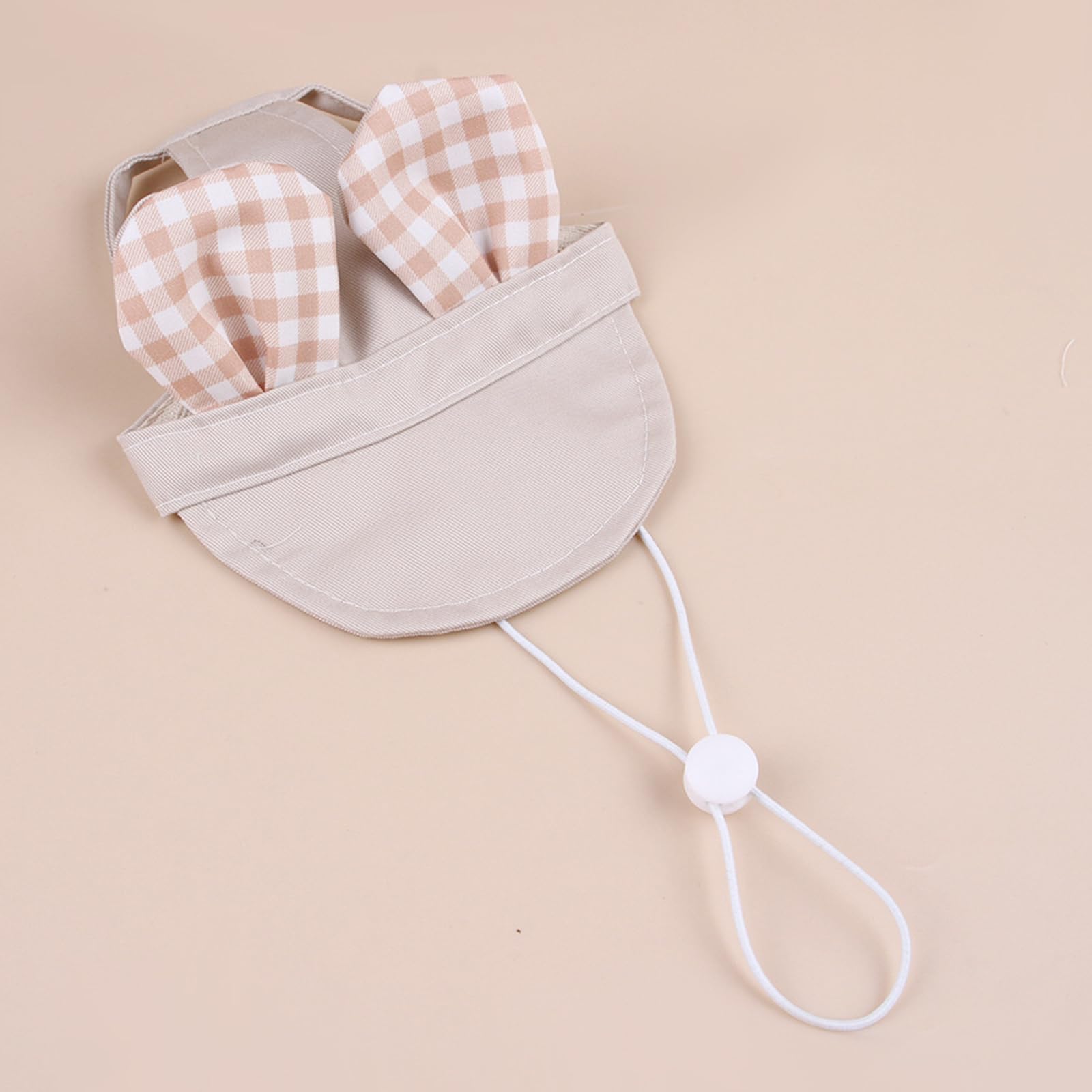 BT Bear Dog Hat,Breathable Soft Pet Baseball Cap,Pet Sun Protection Hat for Cats Puppy Small Medium Dogs,Khaki L - Image 3