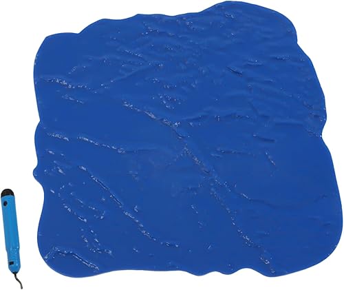 Patrón de pizarra de hormigón sin costuras, sellos de hormigón, moldes de herramientas, formas de textura de pizarra de hormigón, impresión de