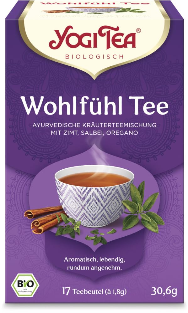 Yogi Tea® Wohlfühl Tee Bio 18 x 30,60 g