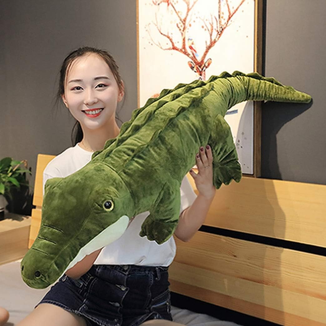 ワニ 鰐 ぬいぐるみ 特大 グリーン 大きい 可愛い わに 90cm 抱き枕 プレゼント ふわふわ手触り お誕生日 彼女 贈り物 クリスマス 彼女へ 一人暮らし 背もたれ 部屋飾り 子供 おもちゃ もこもこ キャラクタークッション ギフト 正規販売店