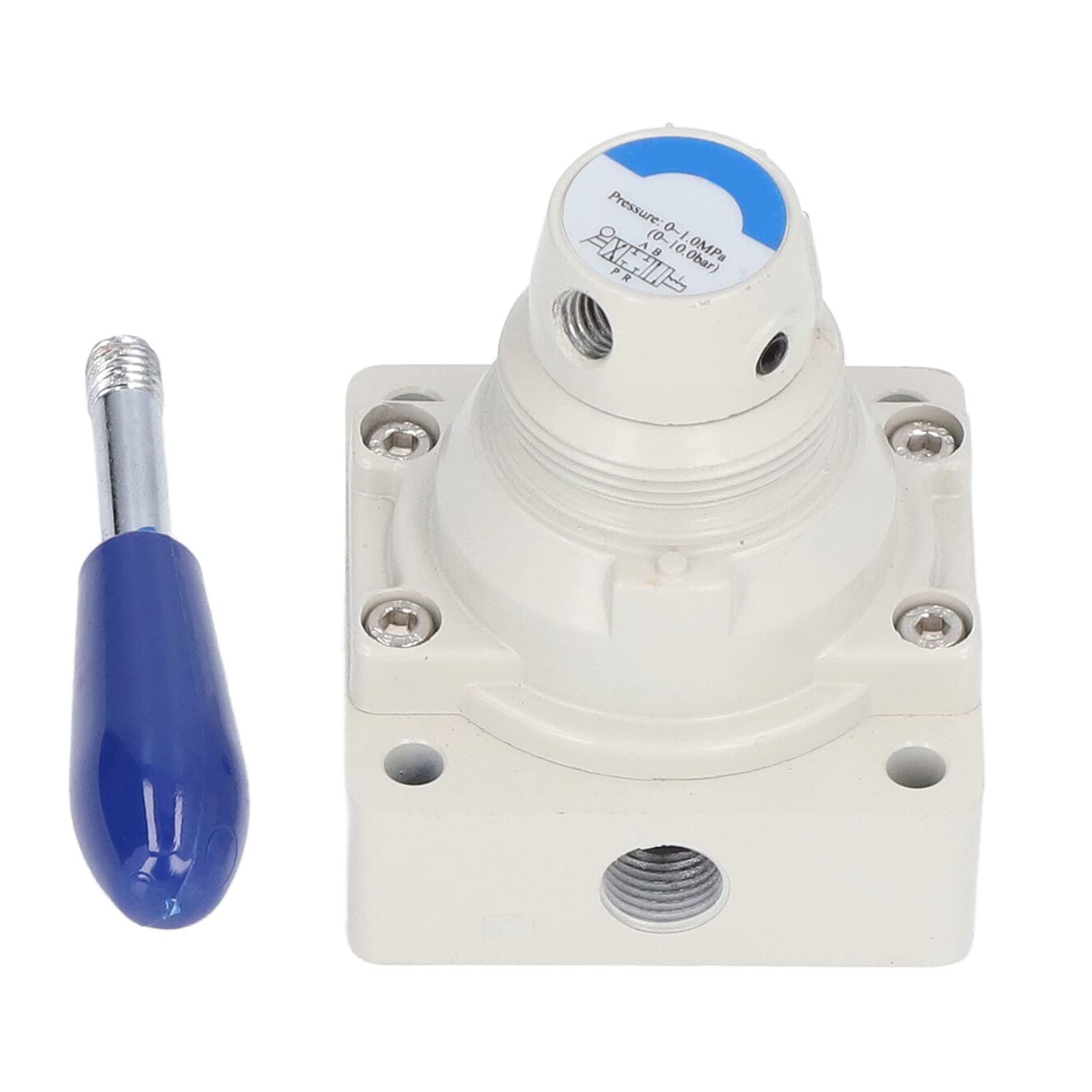 Pièces de rechange Levier rotatif vanne manuelle contrôle du débit d'air 0~1.0mpa 0?145Psi 2 positions 4 voies accessoire de commutateur pneumatique en alliage d'aluminium