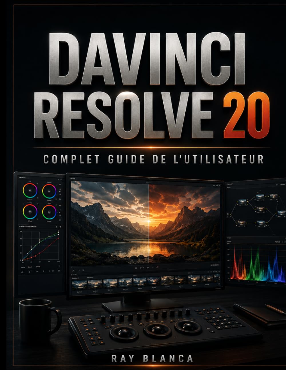 DAVINCI RESOLVE 20 COMPLET GUIDE DE L'UTILISATEUR: Maîtrisez le montage vidéo, l'étalonnage des couleurs, les effets spéciaux Fusion et l'audio ... par étape pour débutants et professionnels.