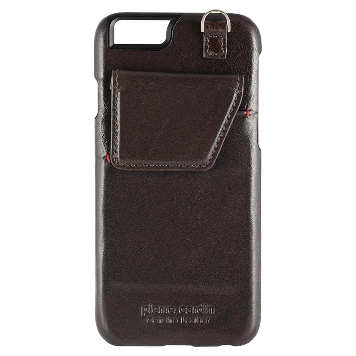 iPhone 6-6S Leather Mobile Back Cover - Black
