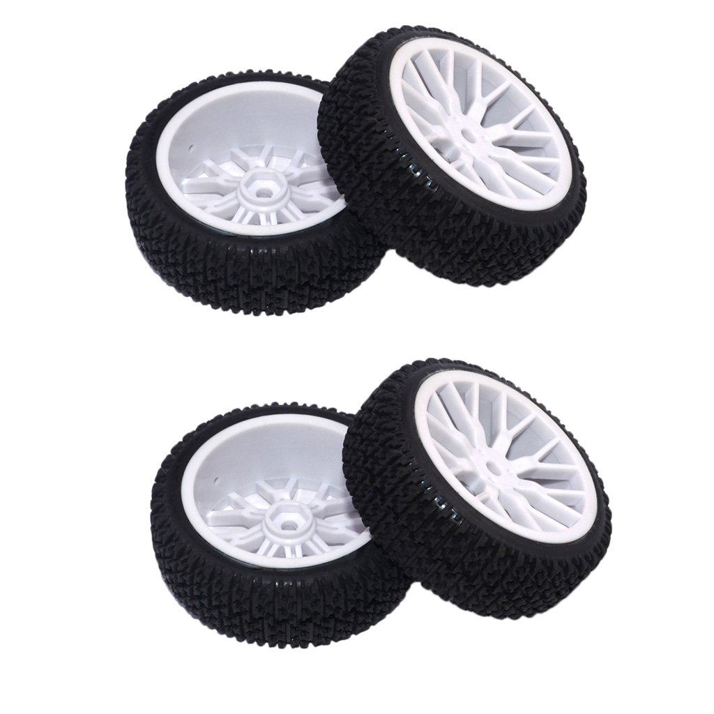 CLUB BOLLYWOOD® 4pcs 1/16 Tire Off-Road Tires Buggy Tyre Pull Rally Wheel for HPI HSP Hobao Savage ZDRacing LRP Wltoy,|Toys & Hobbies | Radio Control & Control Line |4 Pieces Tires