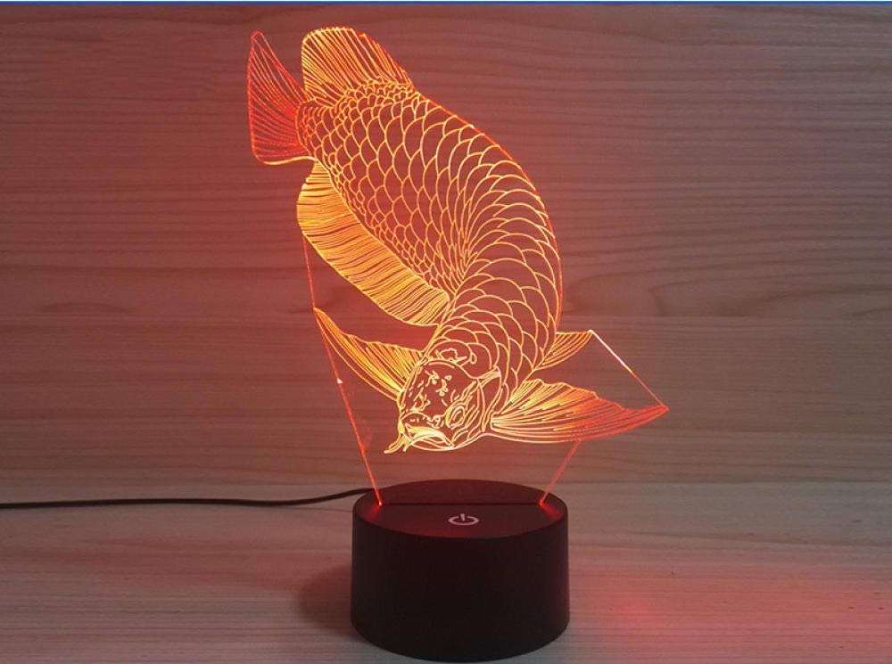 Lampada 3D Ottica A Forma Di Rana – Luce Notturna Con 7 Colori E Interruttore Touch – Alimentazione USB