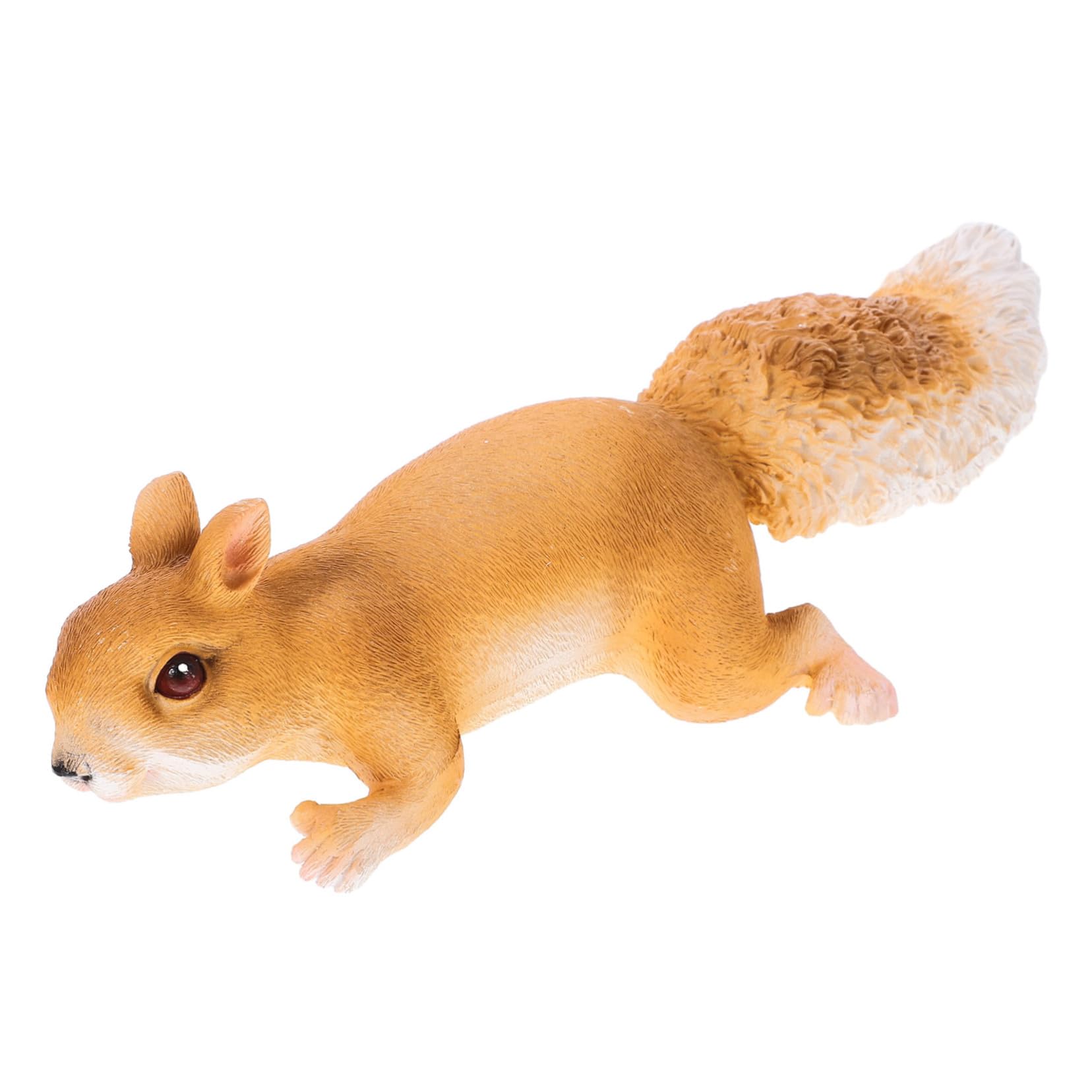 Miniature écureuil simulation cadeau idéal pour amateurs de nature et de forêt