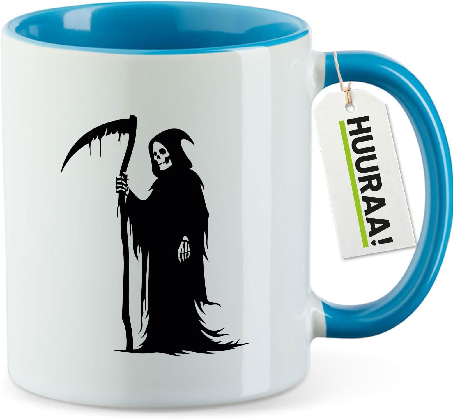 Cup Grim Reaper Gift Cup Blue 330ml Grim Reaper Gift idea
