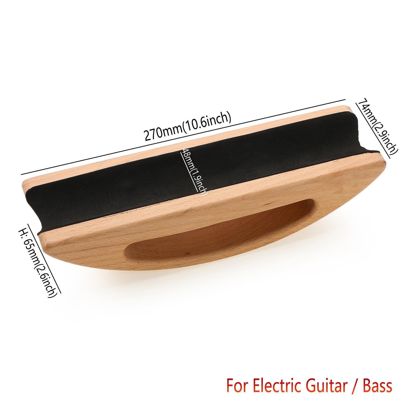 Gitarrenhalsstütze Wiege Halter Saiteninstrument Ständer Stützblock