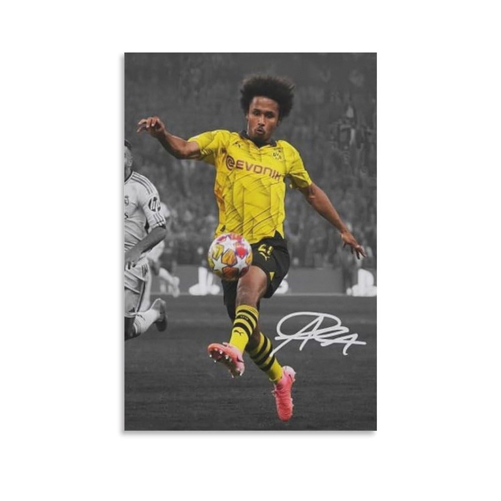 FCOIN Karim Adeyemi Canvas Poster Canvas Wall Art Poster Decorative Modern Home Print Picture Artworks Posters 20x30inch(50x75cm)