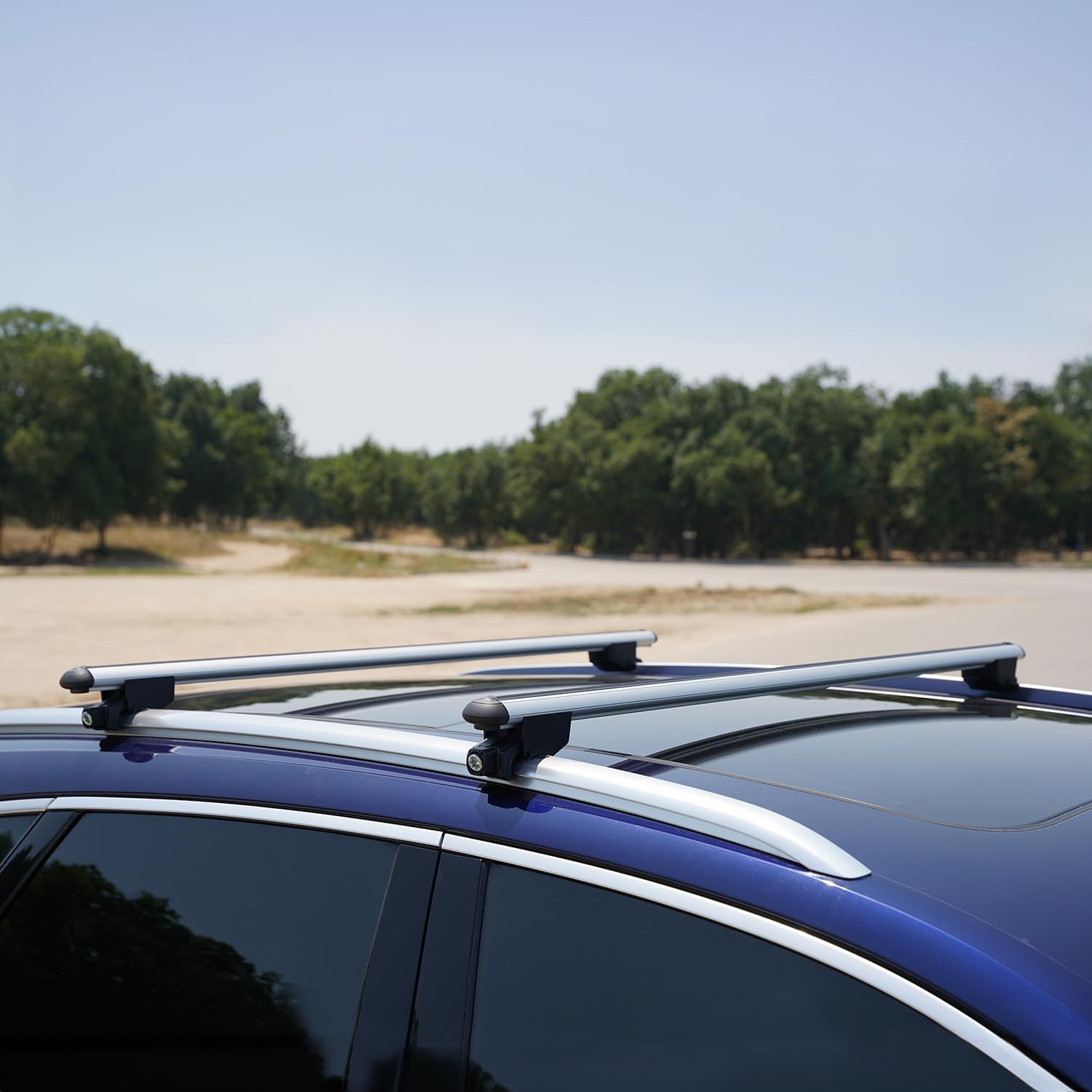 Catch USA Car Roof Rack Cross Bars for Mercedes GLA-Class 2014-2024 Aluminum Cross Bar for Rooftop Luggage Kayak Canoe Bike Snowboard