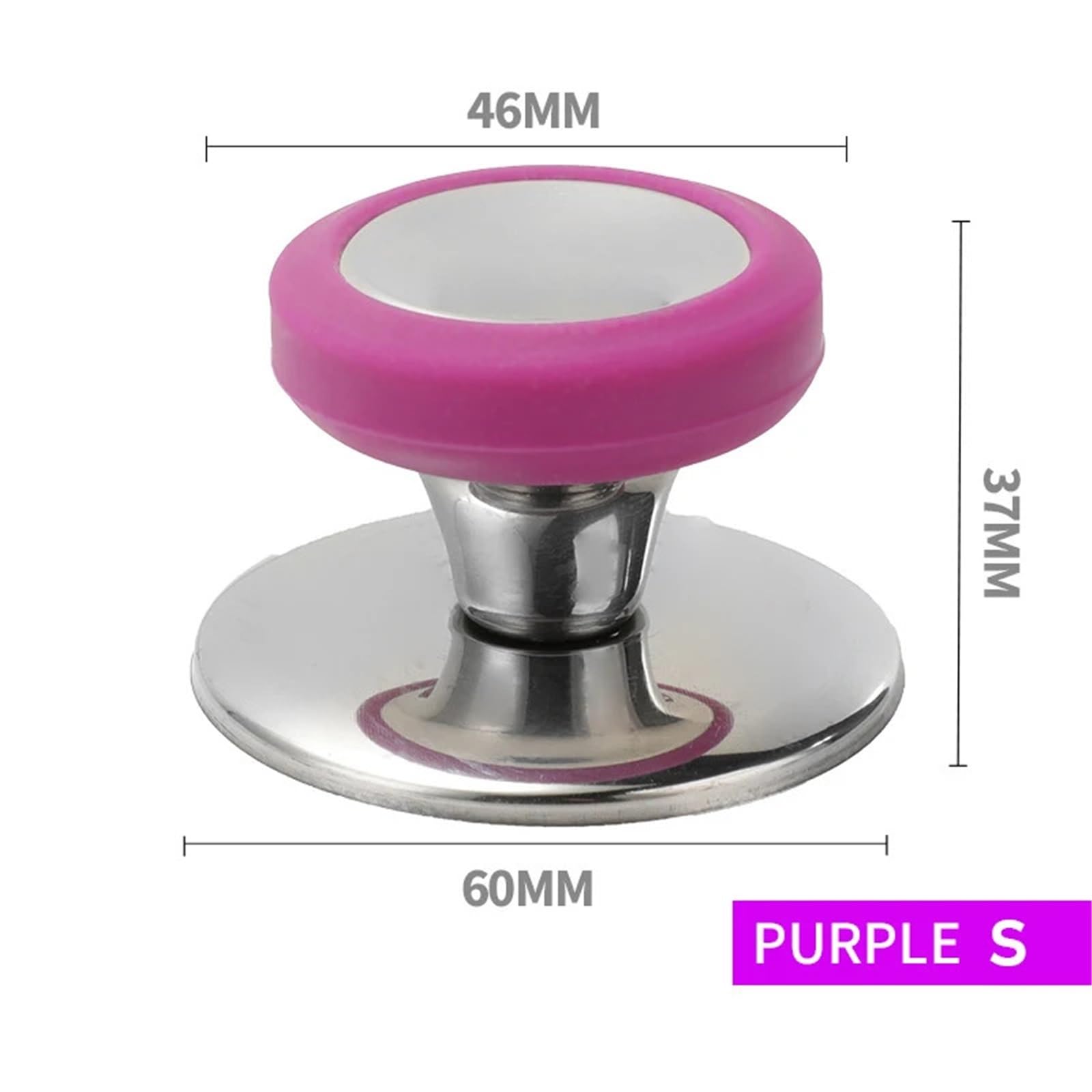 Pomo de repuesto para tapa de olla, mango universal para utensilios de cocina, fácil de instalar, compatible con la mayoría de tapas de sartén, diseño duradero y colorido