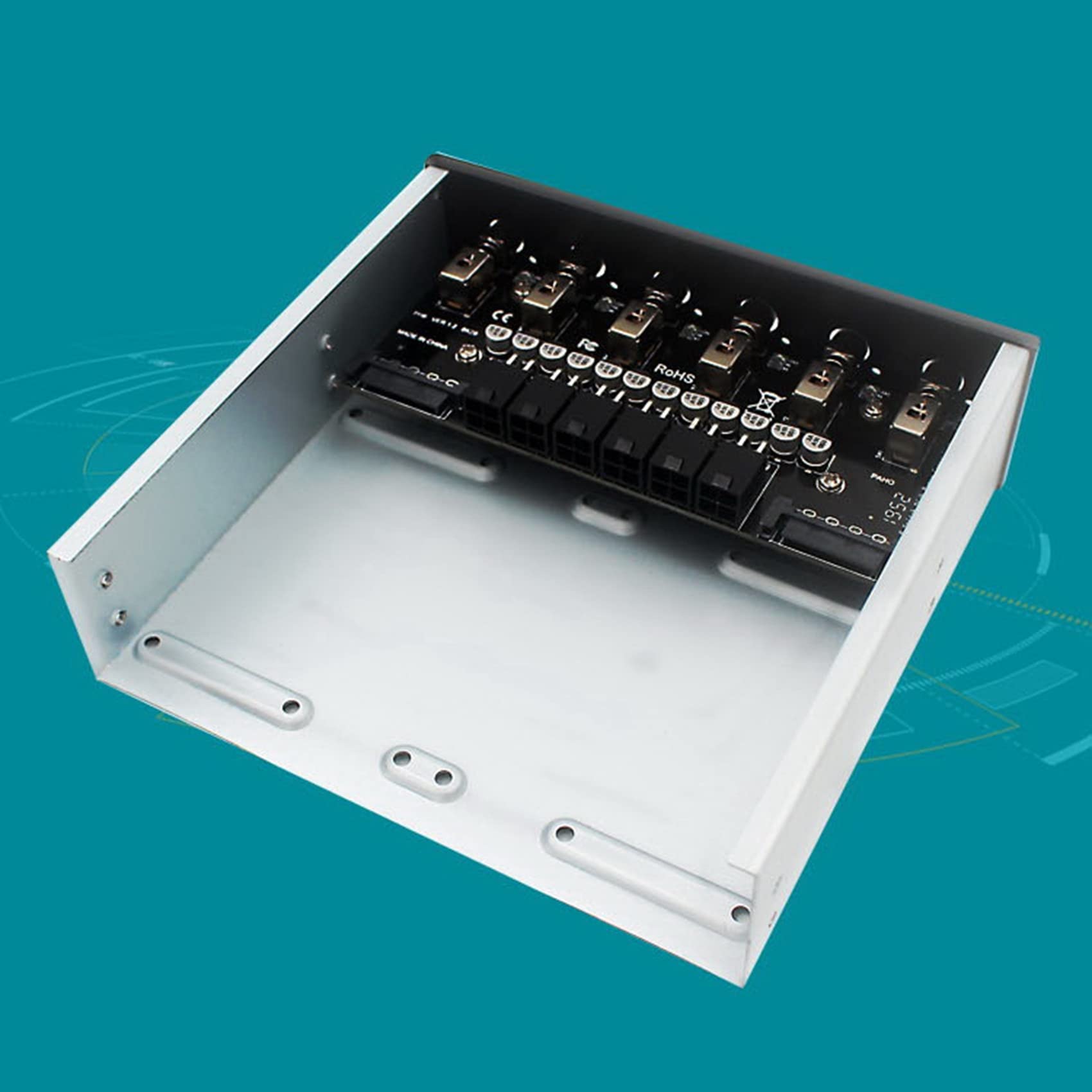 Modulo Interruttore Di Alimentazione A 3 Vie Per HDD/SSD SATA | Controller Con LED Per 2,5 E 3,5 Pollici | Per PC E Case Modding - 3