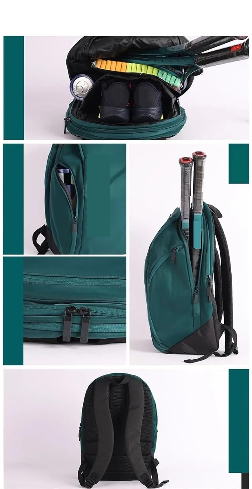 Bolsa De Tenis Bolsa De Tenis Gran Capacidad Mochila con