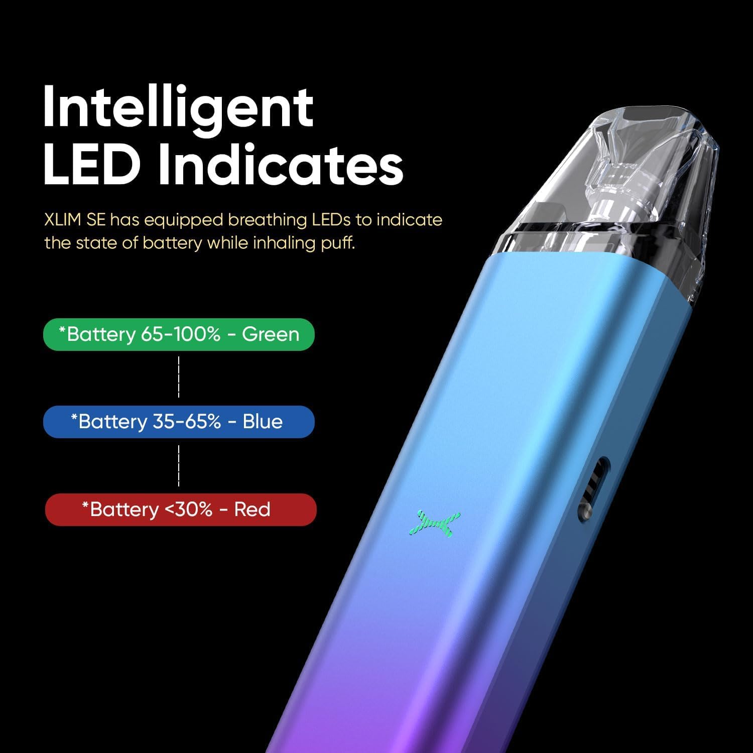 elfbar elfa master akku OXVA Xlim SE 2 Pod System Kit 30W 1000mAh main image 0