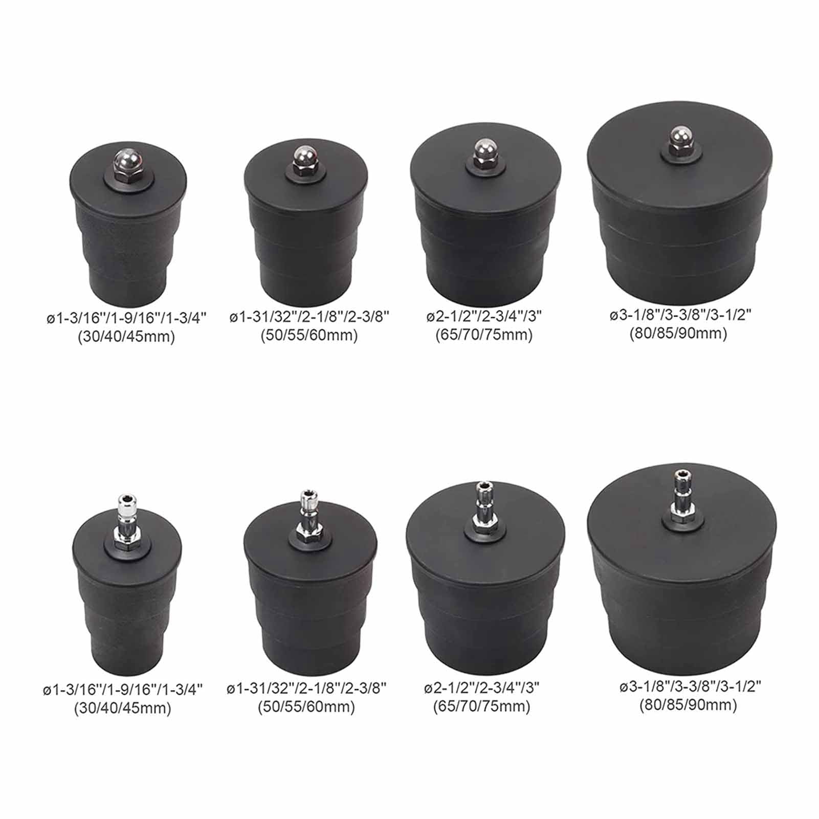 Tester di Perdite, 9 Pezzi Tester di Perdite del Turbo Turbocompressore Kit di Test di Perdite di Aumento della Pressione Dell'aria con Tester del Manometro