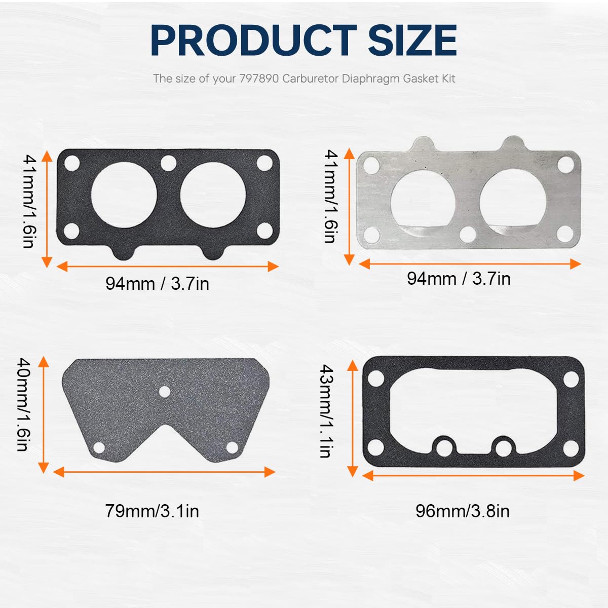 Guarnizione Della Testata Kit Guarnizioni Di Tenuta Briggs E Stratton - 594214 - Foto 6