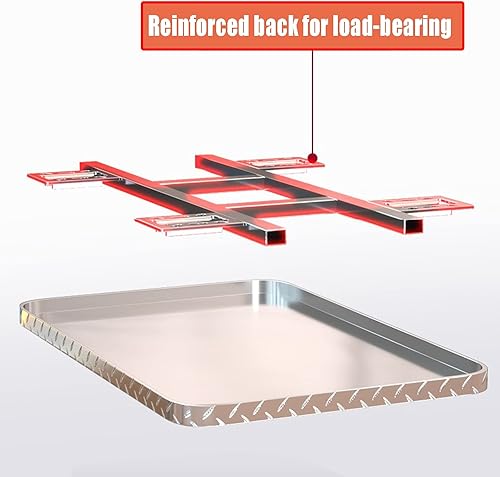 Miniatura 6 de Plataforma de camiones con plataforma de empuje manual con ruedas silenciosas, carretilla de plataforma plegable, para carga y almacenamiento, carga