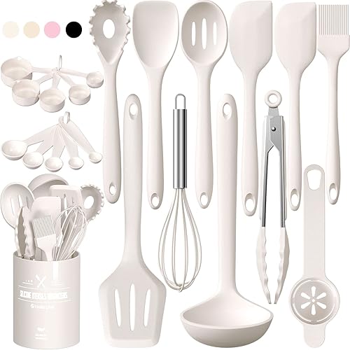 Kitchen Utensils Set, Umite Chef 22Pcs Silicone Cooking Utensils Set,