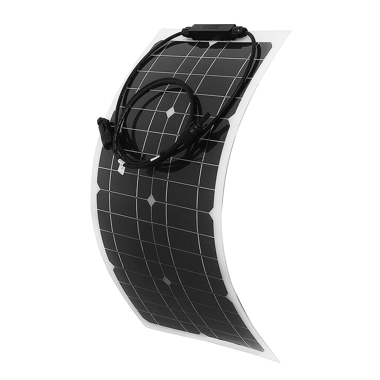 Ramsun 25 Watt 12 Volt Flexible Monocrystalline Solar Panel For Rv Camper Van Boats And More(Solar Panel)