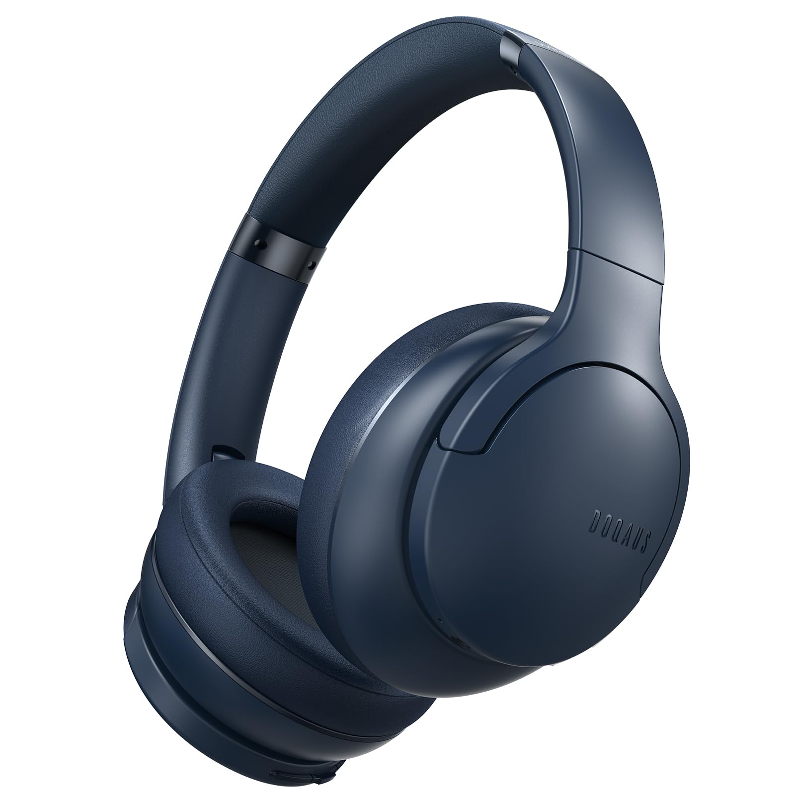 DOQAUS Kopfhörer Kabellos Bluetooth Bis zu 90 Std,Bluetooth Kopfhörer Over-Ear mit 3 EQ-Modi, HiFi Stereo, Eingebautes Mikrofon, Faltbares Wireless Headphones für Handys/iPad/Laptops/PC-Rosa