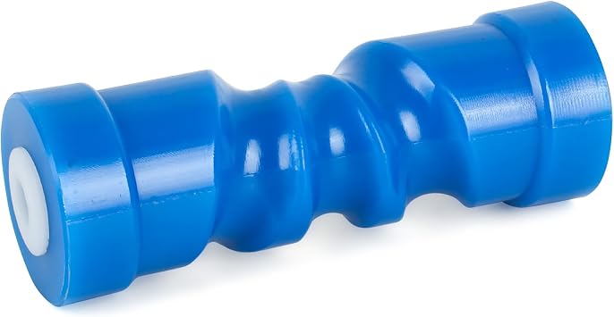 8in/10in/12in Self Centering Boat Trailer Keel Rollers,Boat Trailer Roller,Keel Rollers for Boat,Boat Rollers Bow Roller for Trailer Boat Trailer Accessories Fits 5/8" Shaft Blue/Orange