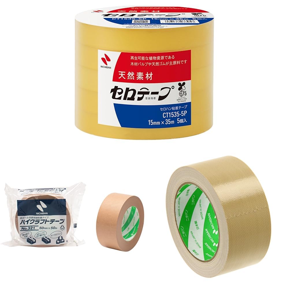 Amazon | 【セット買い】ニチバン セロテープ 大巻 15mm×35m CT-15355P