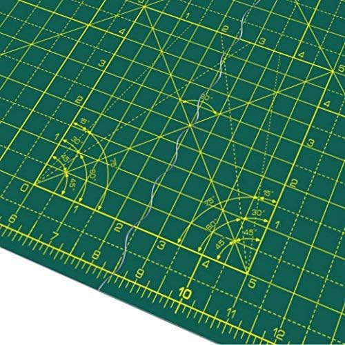Cutting Mat, Self Healing Cutting Mat, Hobby Cutting Mat, Sewing Cutting Mat, Foldable Cutting Mat Imperial 17 inch x 11 inch A3 - Green