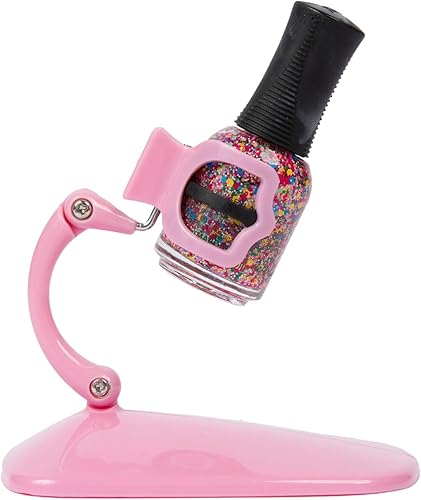 Miniatura 7 de Grip & Tip Soporte de esmalte de uñas rosa para concientización sobre el cáncer de mama, herramienta de pulido de manicura y pedicura, soporte