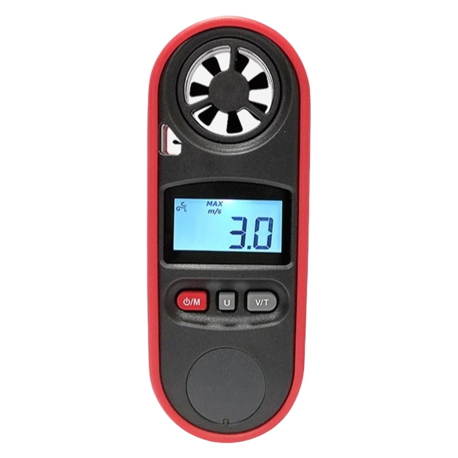 Buxuaaaa Multicolor Compact Anemometer Efficient Handheld Anemometer Air Speeds Monitors Abs For Measuring Maximums & Average Air Speeds Handheld Meter
