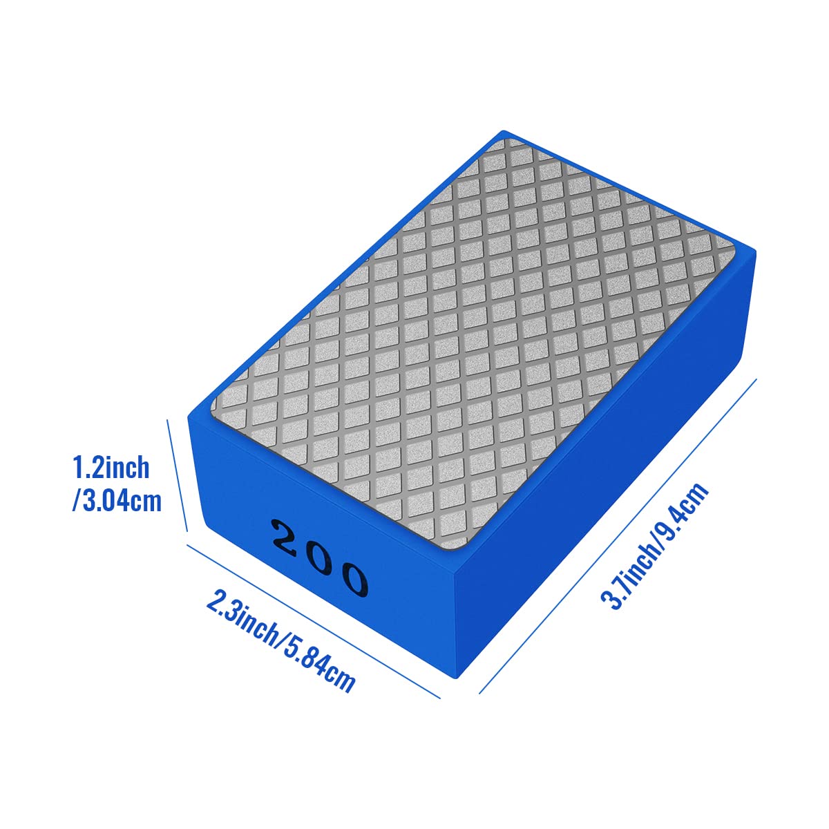 Diamond Hand Sanding Block - Glass & Tile Polishing -3