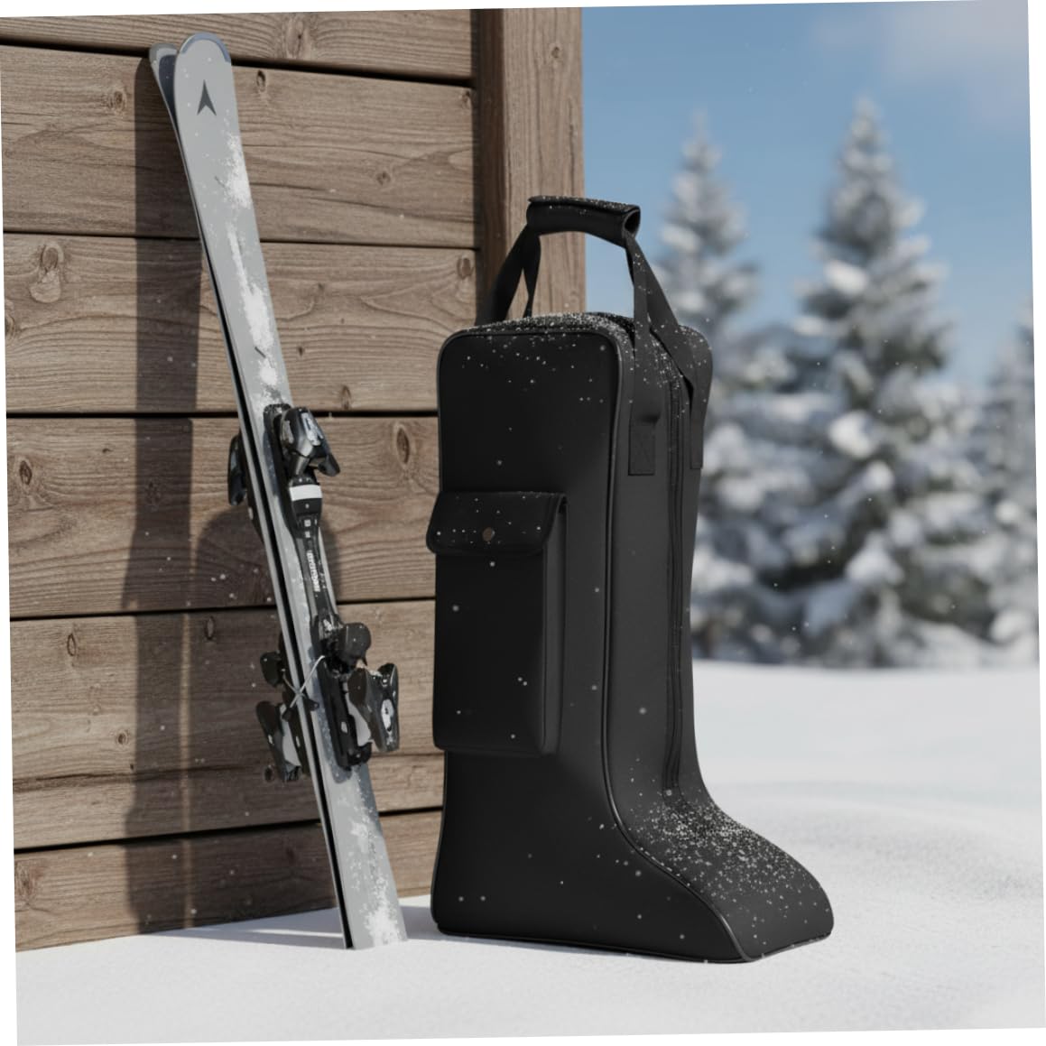 Bolsa para Botas, Bolsa de Almacenamiento para Botas de Montar para Viajes y Almacenamiento, Material para Montar a Caballo con Bolsillo Lateral, Vaquero Protector para Equipo Ecuestre.