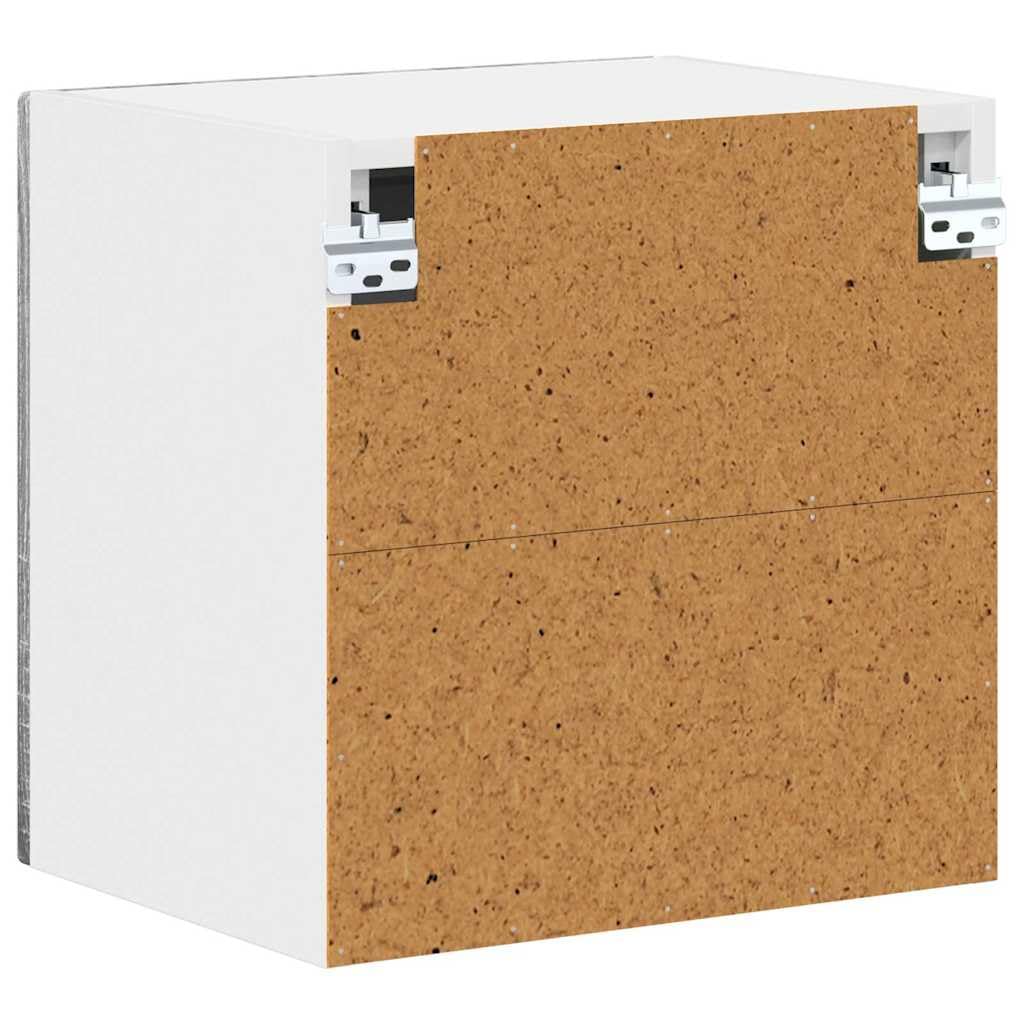 Küchenschrank Kalmar 2 pcs Graues Sonoma 40 x 31 x 40 cm Holzwerkstoff Küchenzubehör mit Stauraum für Moderne Küchenorganisation