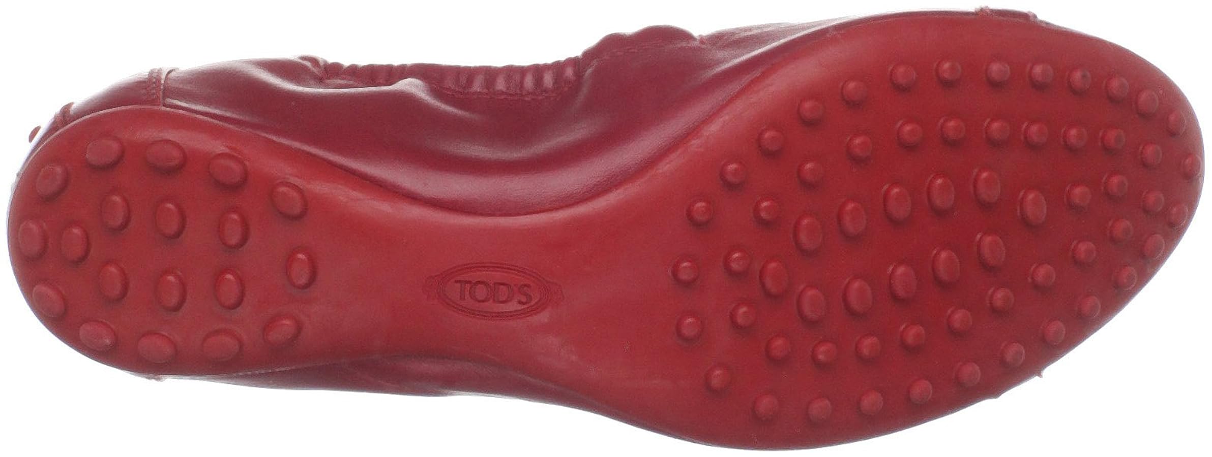 Amazon.com | Tod's Women's Dee Ballet Flat, Red, 36 M EU/6 M