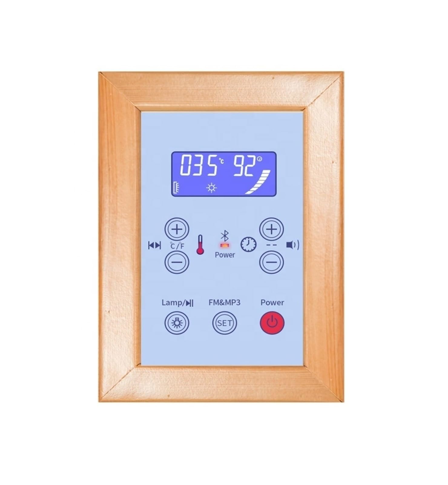 Pannello di controllo e parti a sauna a infrarossi USB Riscaldamento degli ambienti