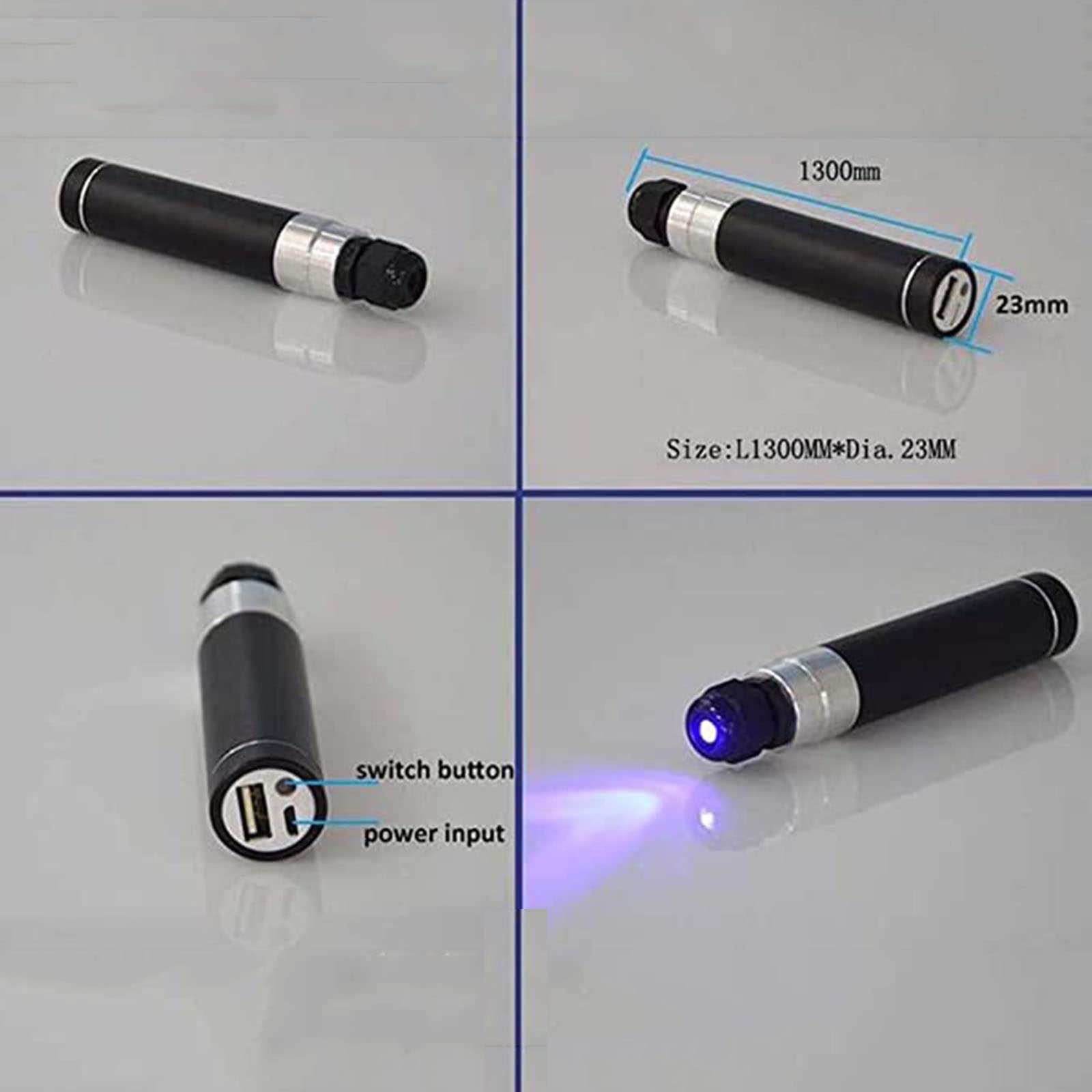 Lxwyq Disco Dance Whip Party Fouet à Fibre Optique, 6ft LED Rechargeable Avec 7 Couleurs Lumineuses Fouet Rave Glow Pivotant à 360° Pour Danse, Fêtes, Cadeaux, Festivals De Musique EDM