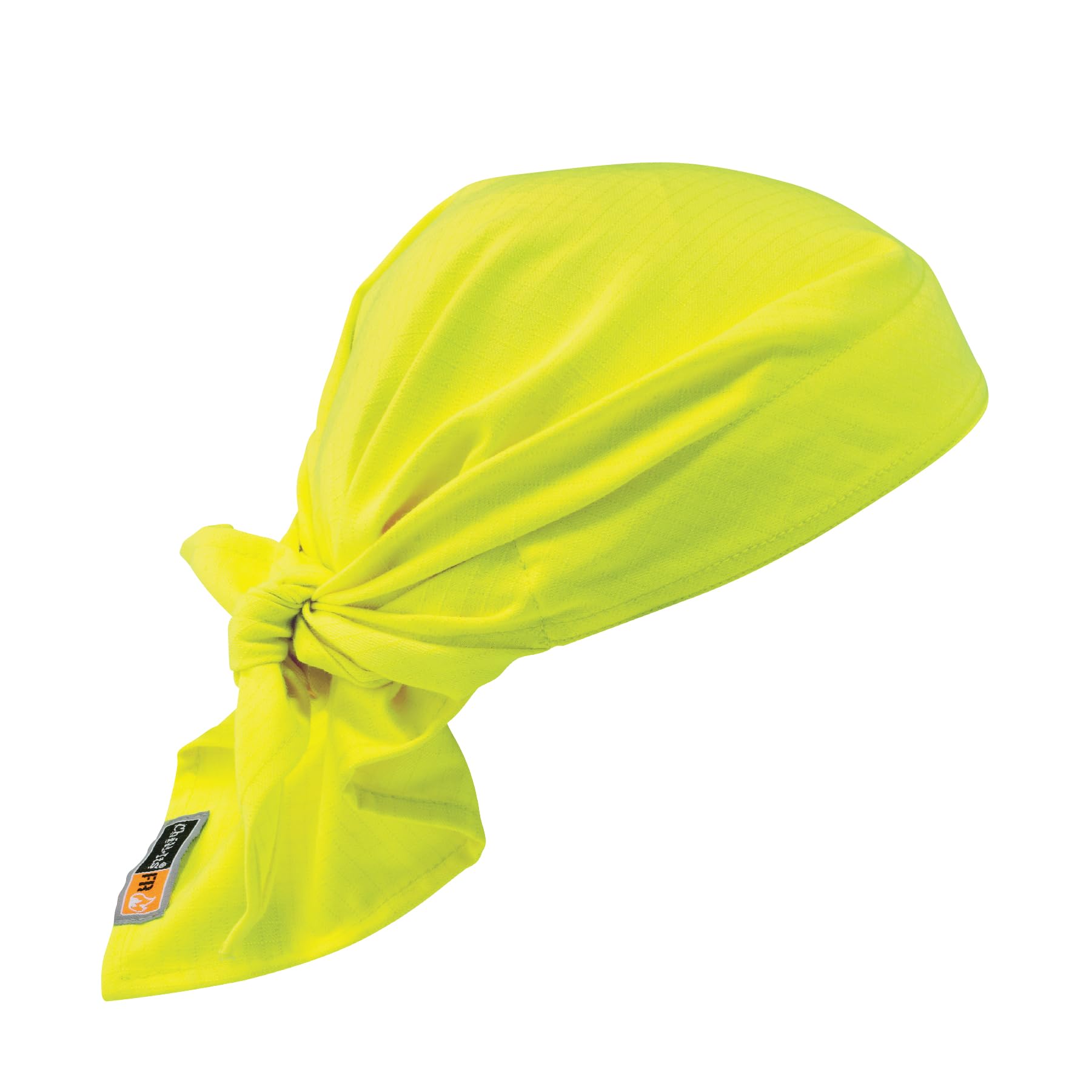 Cooling Dew Rag, Fire Resistant, Evaporative Polymer Crystals for Cooling Relief, Ergodyne Chill Its 6710FR,Lime