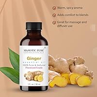 Vista 125 de Aceite Esencial Majestic Pure con cuentagotas de vidrio - 100% puro y natural - Aceites esenciales para difusor, aromaterapia, fabricación de jabón