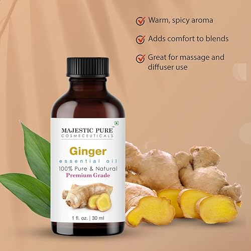 Miniatura 125 de Aceite Esencial Majestic Pure con cuentagotas de vidrio - 100% puro y natural - Aceites esenciales para difusor, aromaterapia, fabricación de jabón