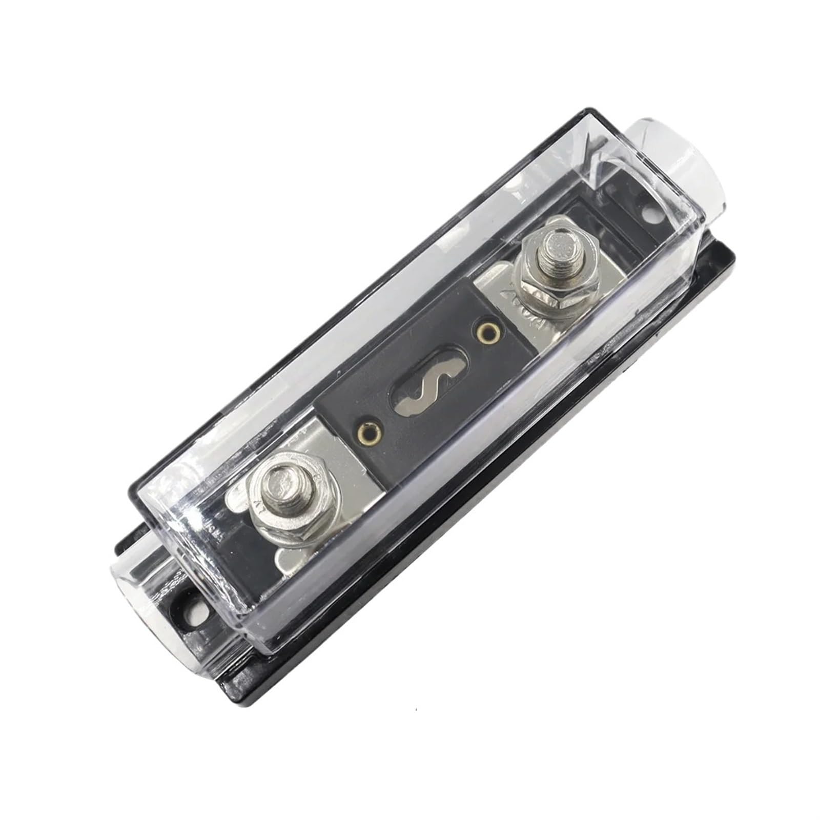 Portafusibles de potencia for Audio de coche, fusible en línea 100A/150A/200A/250A/300A, fusible atornillable de calibre 0/2/4/8 (Color : 200A)