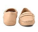 LOUIS STITCH Women’s Premium Beige Slip-On Loafers | Elegant Solid Slip-On Comfort Shoes for Casual and Formal Wear | Slip-On Loafer Shoes for Women | LSLD-BLR-HS01 | UK-6 gallery image