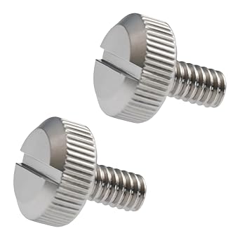 2 PCS Seat Bolt Rear Mount Screw Chrome Compatible with Harley Davidson 1996-2017 2PCS