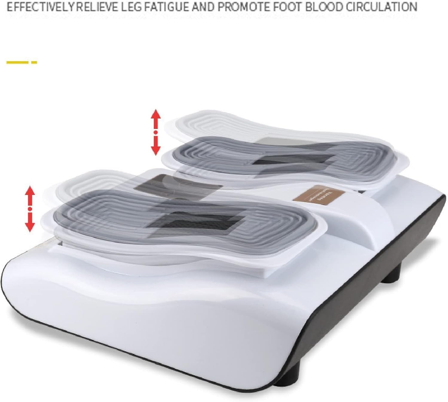 Leg Exerciser, Under Desk Elliptical Machine for Home or Office, 4 Speed Levels with Remote Control, Reduce Tiredness & Joint Discomfort Effortlessly