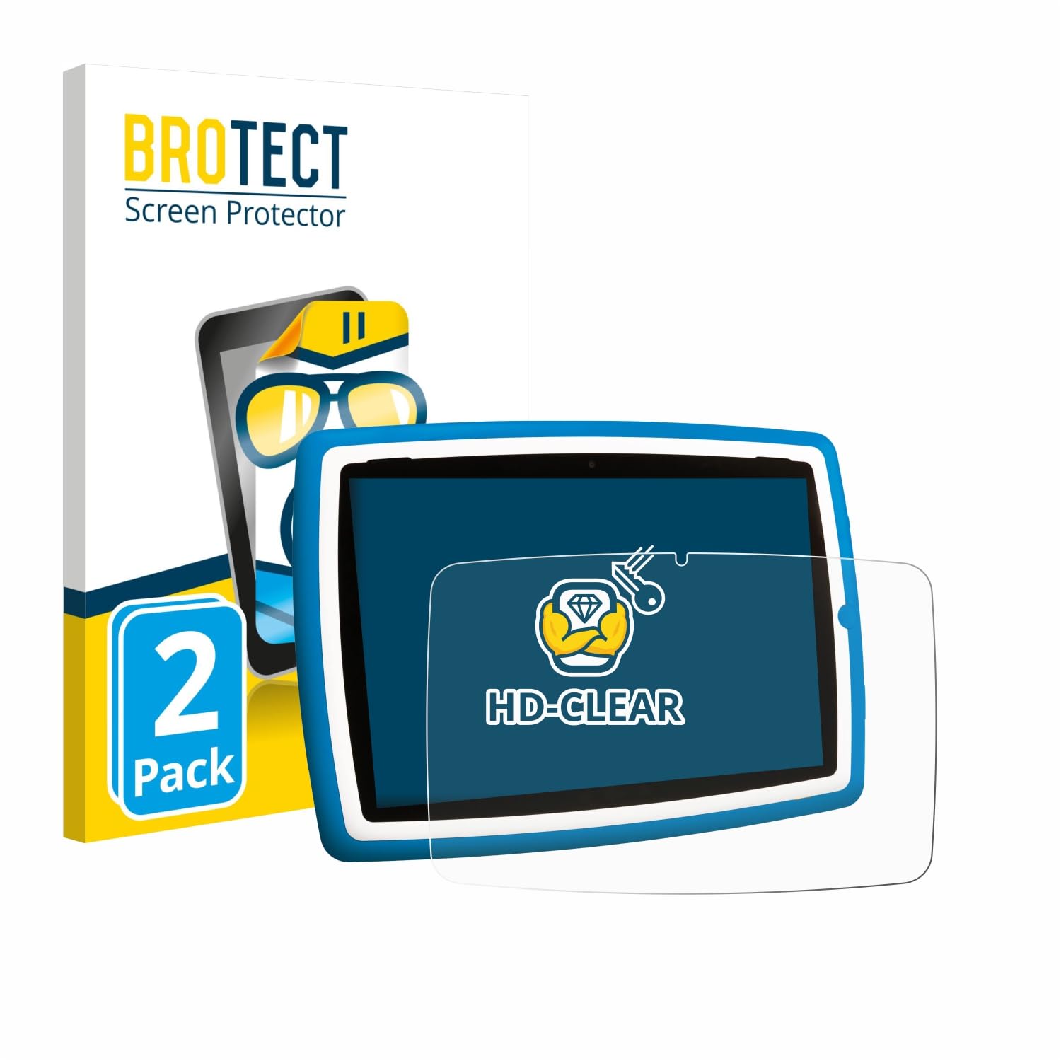 brotect Pellicola Vetro Opaca per Lenovo Legion Tab Gen 3 Protezione Schermo [Anti-Riflesso, Durezza 9H