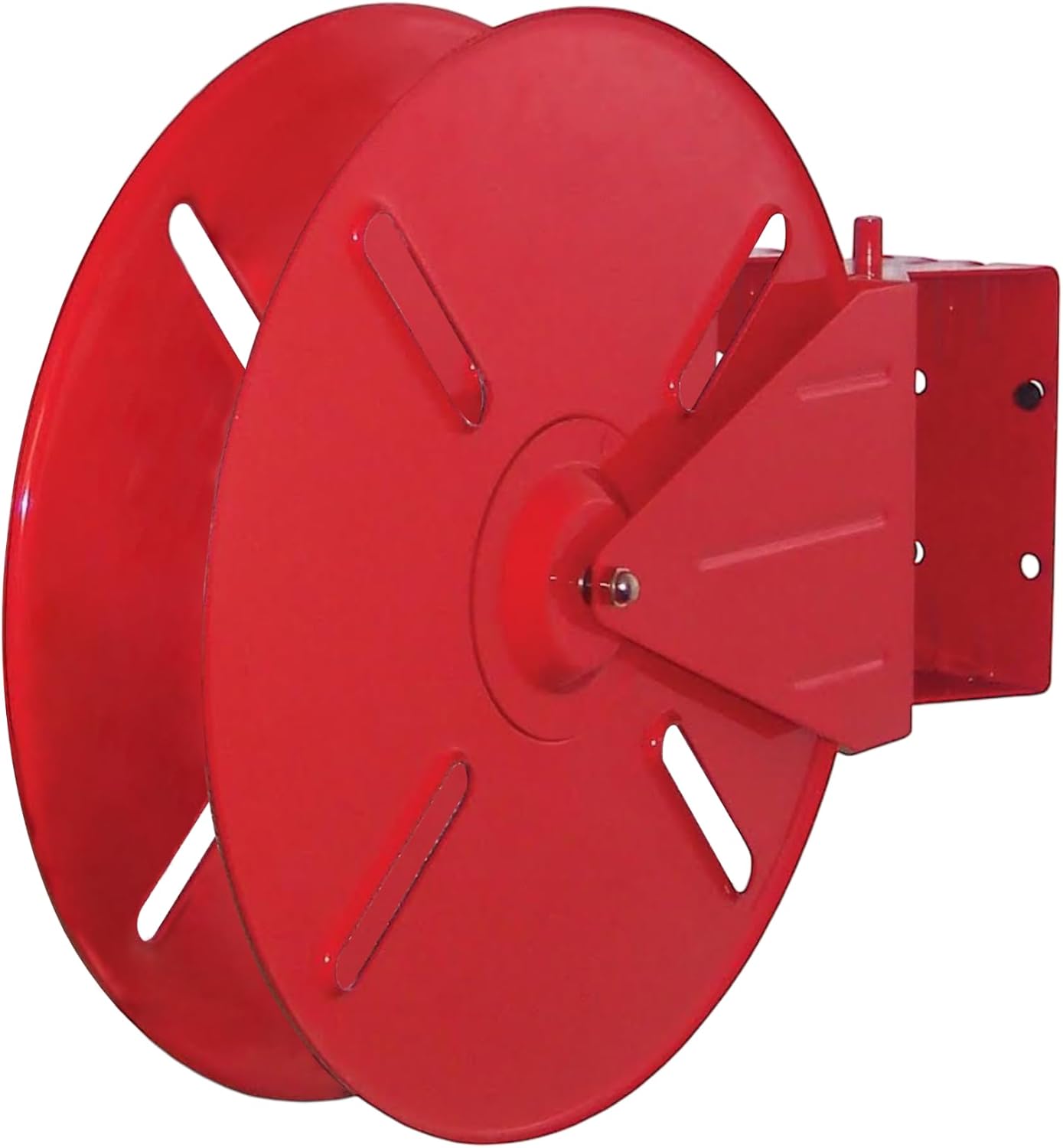 Genuine Dixon HSR18 Steel Swing‑Type Hose Storage Reel, 1½" Hose Capacity (150 ft Lightweight or 50–75 ft Rubber‑Lined), 180° Swing, Wall‑Mount