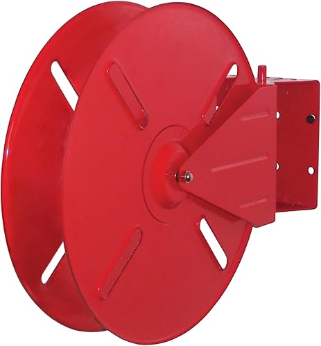 Genuine Dixon HSR18 Steel Swing‑Type Hose Storage Reel, 1½" Hose Capacity (150 ft Lightweight or 50–75 ft Rubber‑Lined), 180° Swing, Wall‑Mount