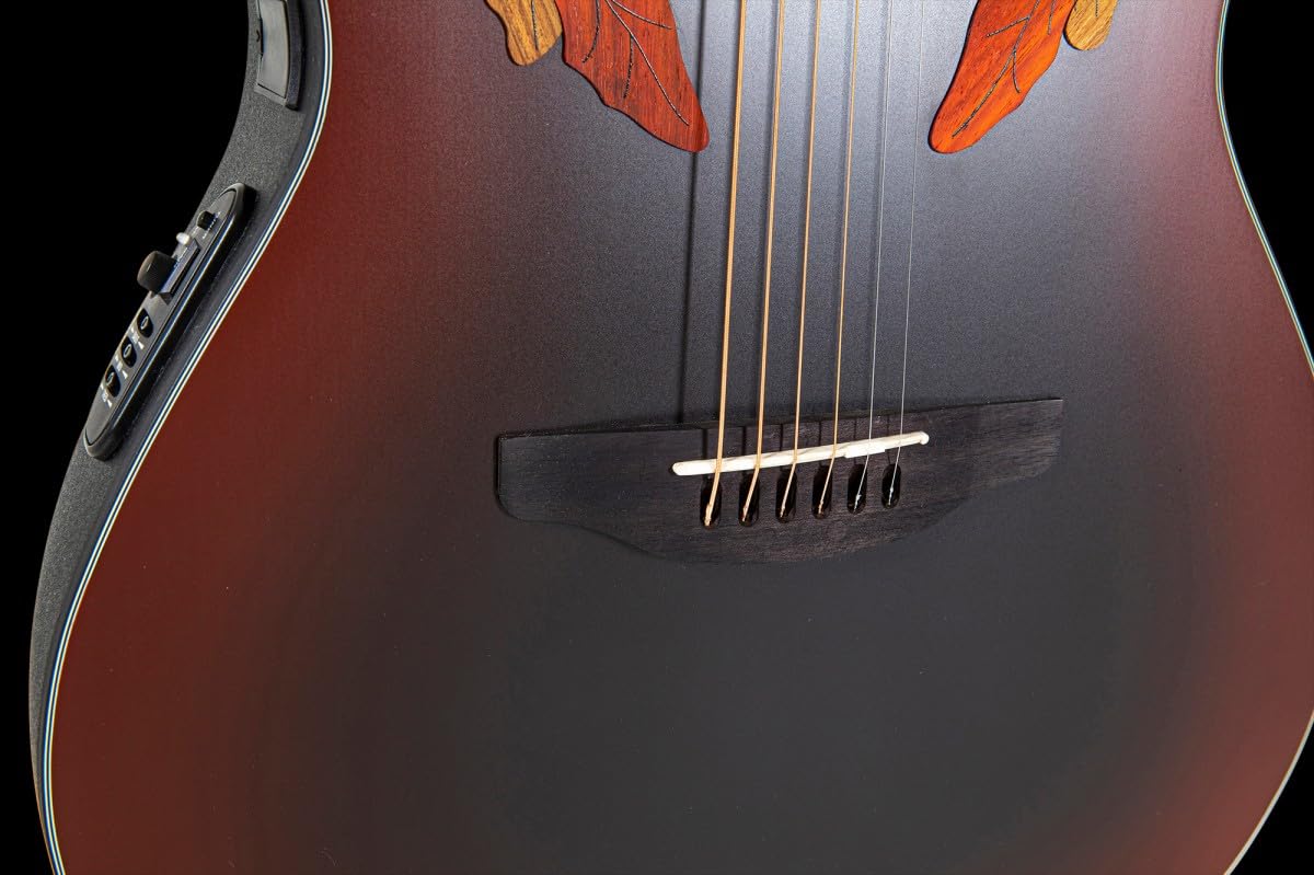 Amazon.com: Ovation Celebrity Elite CE44-RRB Mid-depth