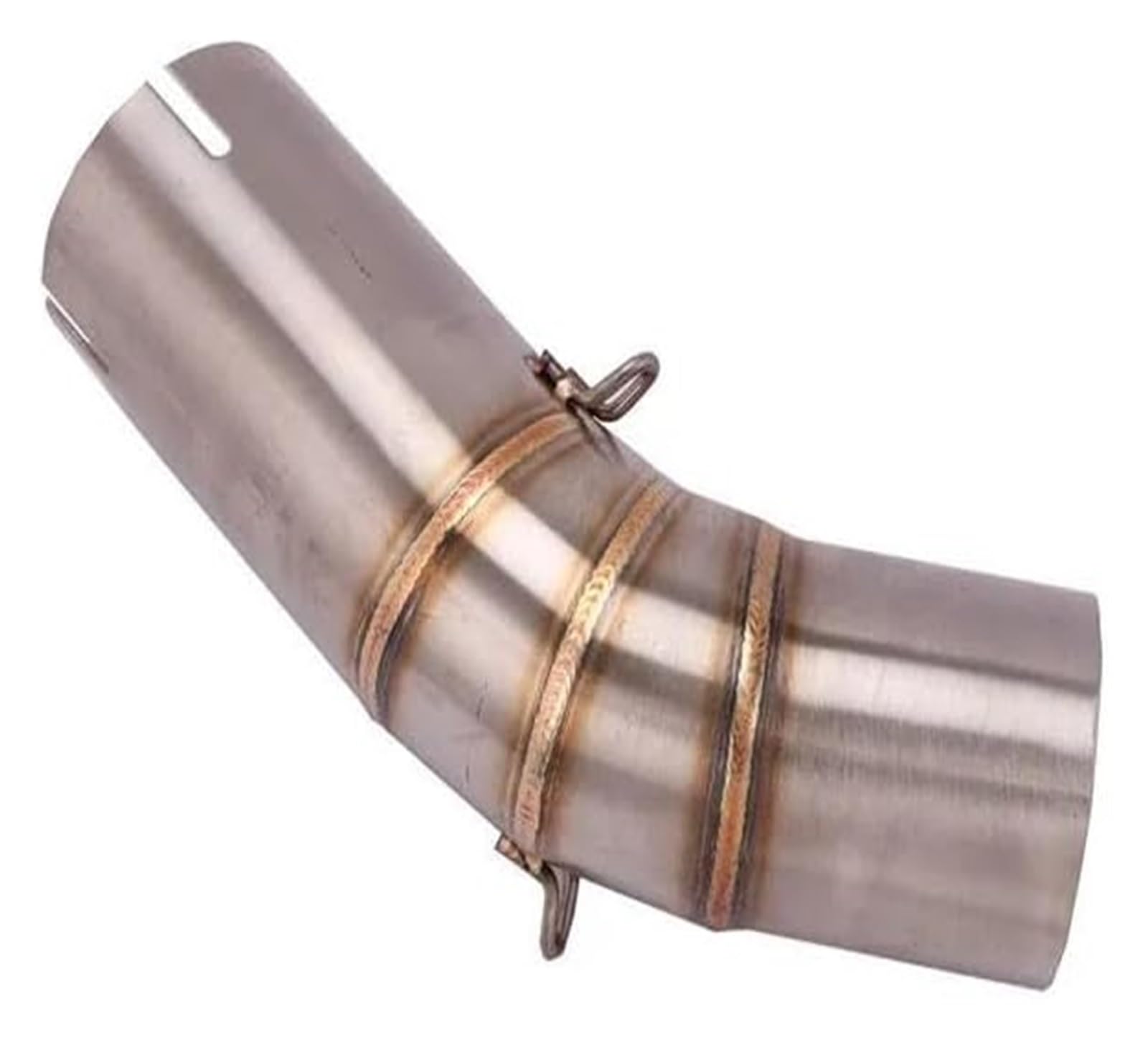 Motorrad Auspuff Tube Für Ducati Für 959 Für Panigale 60mm Motorrad Slip On Auspuff Modifizieren Mittelverbindungsrohr Verbindungsschalldämpfer Auspuffschalldämpfer