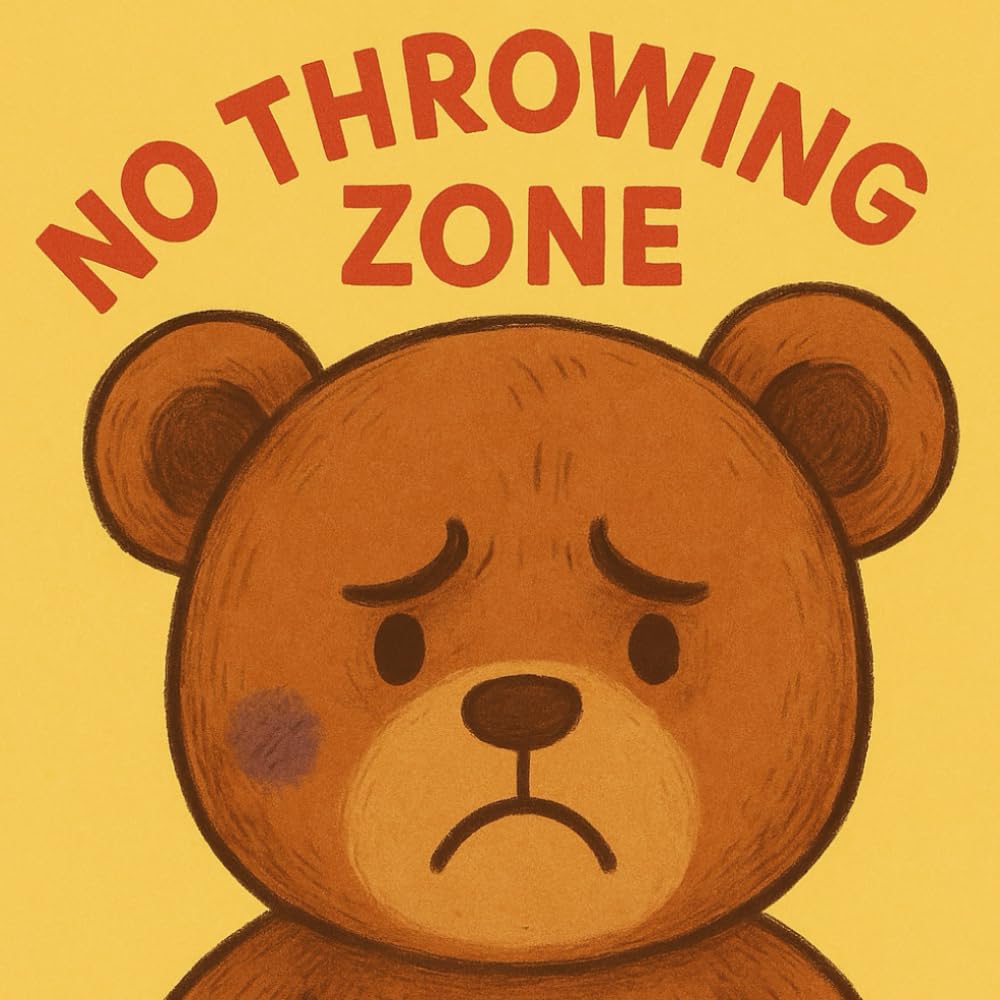 No Throwing Zone: Toddler Book About Throwing And Tantrums