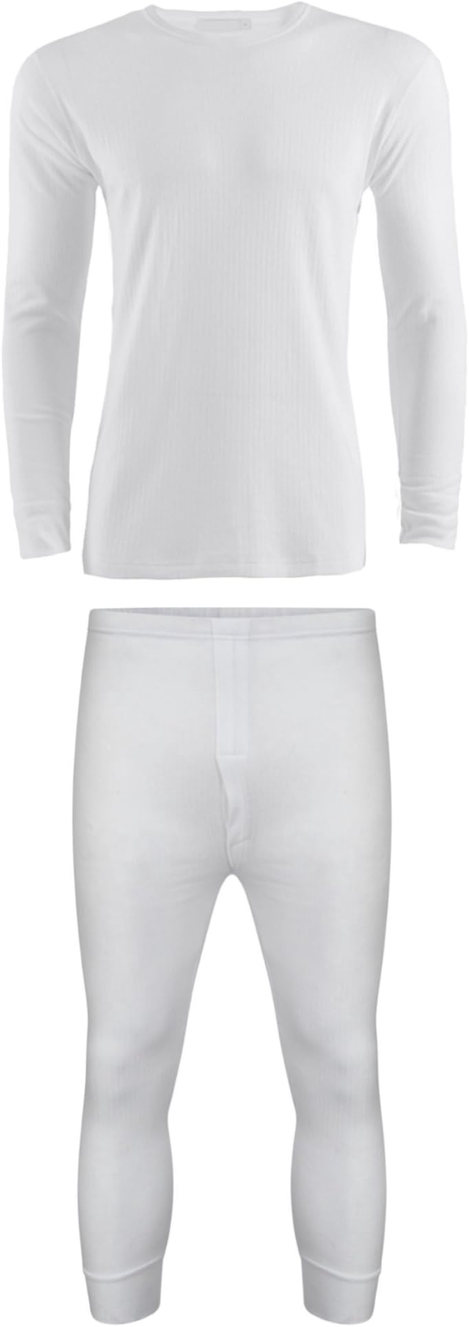 Mens Thermal Long Johns/Bottoms Trousers, Long Sleeve T Shirt Top longjohn Sets Vest Underwear Perfect for Cold Winter Days