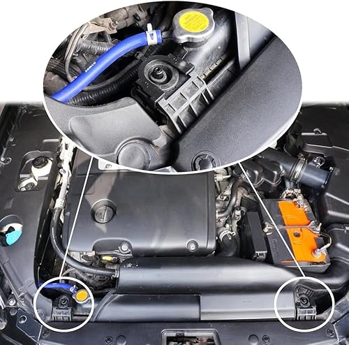 Miniatura 2 de Juego de 2 soportes de montaje superior y buje para Nissan Maxima Quest Rogue Compatible con Altima Maxima Murano Quest Rogue 21506-6M100 21542-CA000